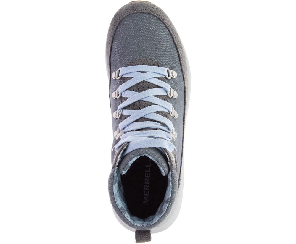 Merrell Boots Grey - Ashford Classic Chukka - Womens 31NHEBYTS